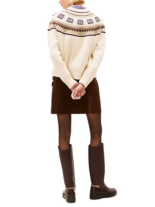 Maglione in lana con motivo Fair Isle Tommy Hilfiger | WW0WW464080F7